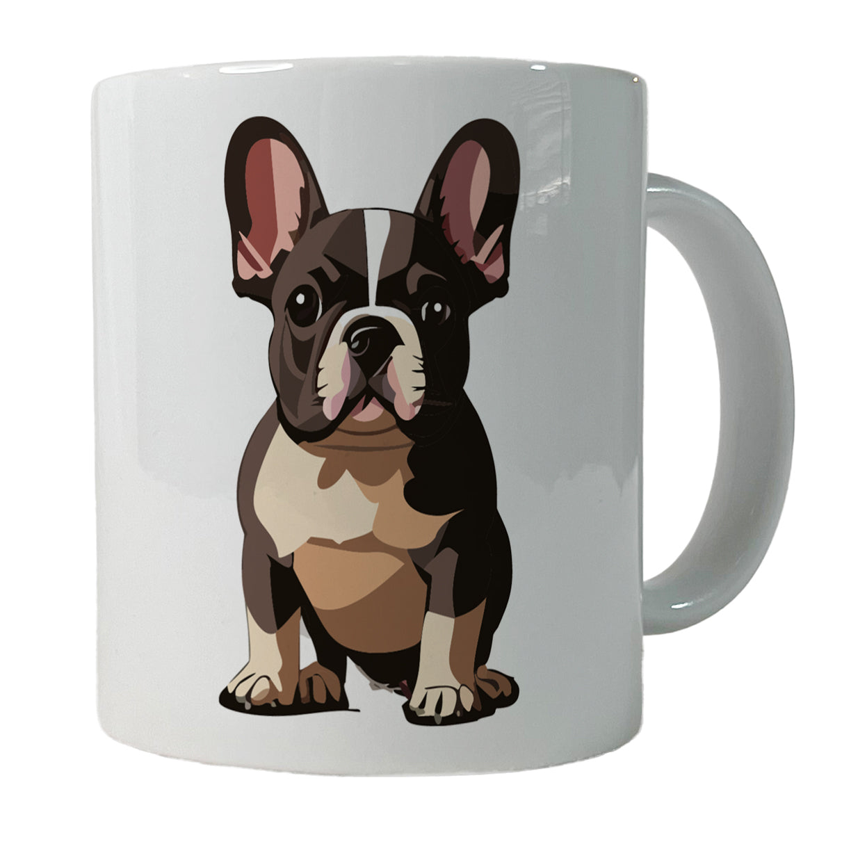 French Bulldog Dog Sitting Ceramic Tea Coffee Mug Cup - 11oz