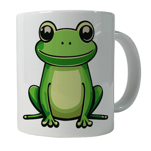 Frog Sweet Ceramic Tea Coffee Mug Cup - 11oz