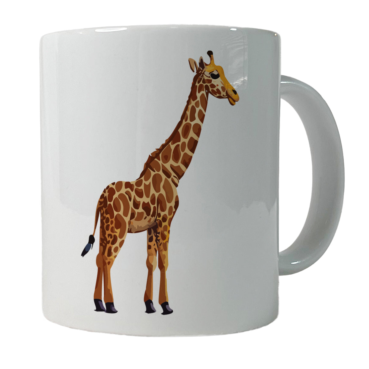 Giraffe Watercolor Ceramic Tea Coffee Mug Cup - 11oz
