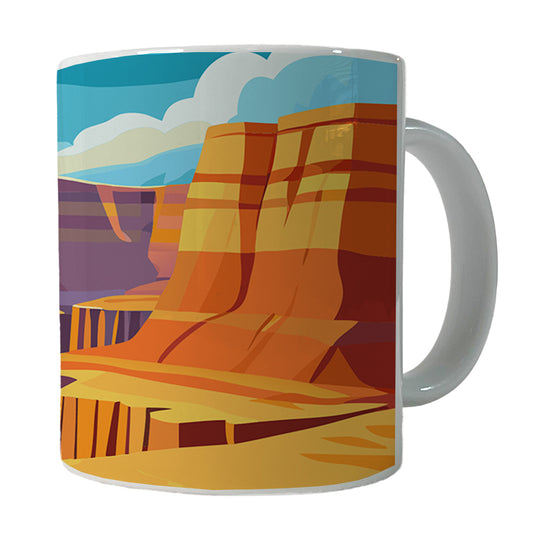 Grand Canyon Travel Ceramic Tea Coffee Mug Cup - 11oz