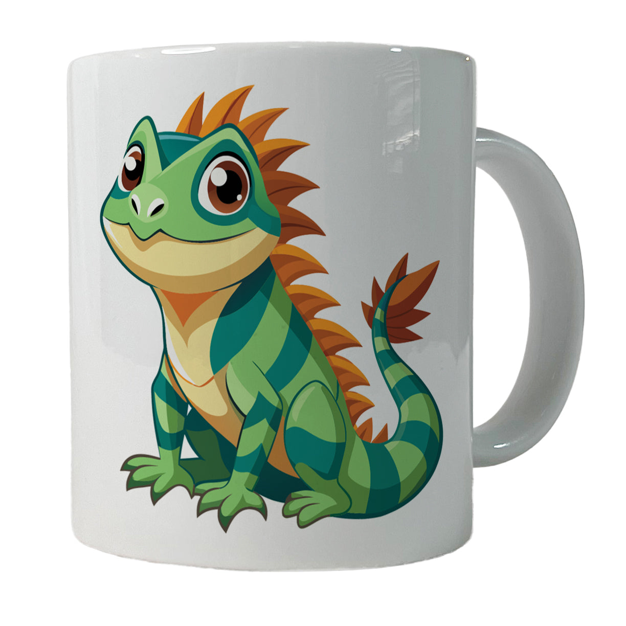 Iguana Lizard Cute Ceramic Tea Coffee Mug Cup - 11oz