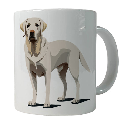 Labrador Retriever Dog Standing Ceramic Tea Coffee Mug Cup - 11oz