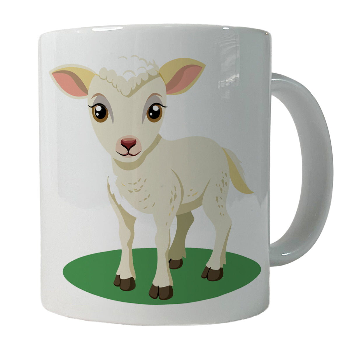 Lamb Baby Cute Ceramic Tea Coffee Mug Cup - 11oz