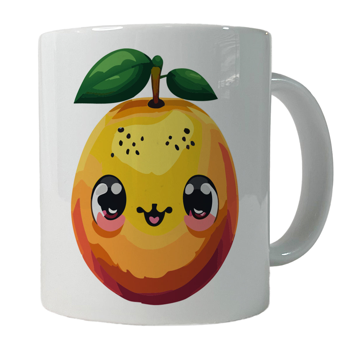 Mango Fruit Kawaii Ceramic Tea Coffee Mug Cup - 11oz