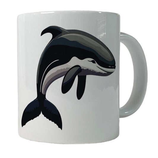 Orca Killer Whale Ceramic Tea Coffee Mug Cup - 11oz