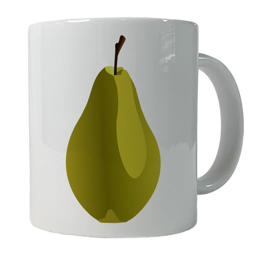 Pear Fruit Ceramic Tea Coffee Mug Cup - 11oz