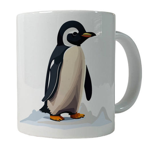 Penguin Cute Snow Ceramic Tea Coffee Mug Cup - 11oz