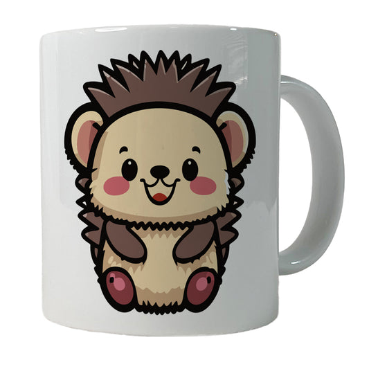 Porcupine Smiling Baby Ceramic Tea Coffee Mug Cup - 11oz