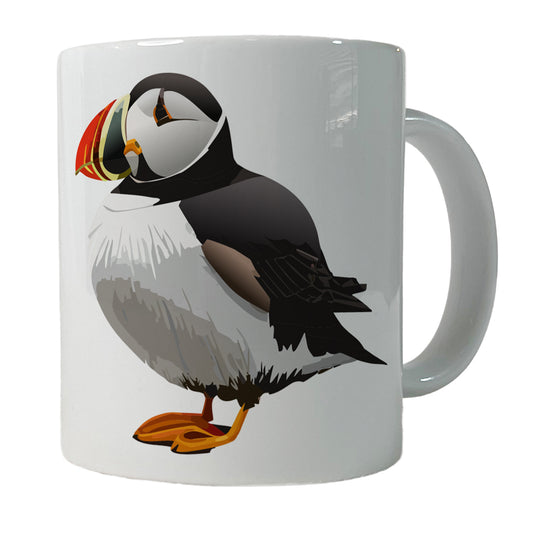 Puffin Seabird Bird Ceramic Tea Coffee Mug Cup - 11oz