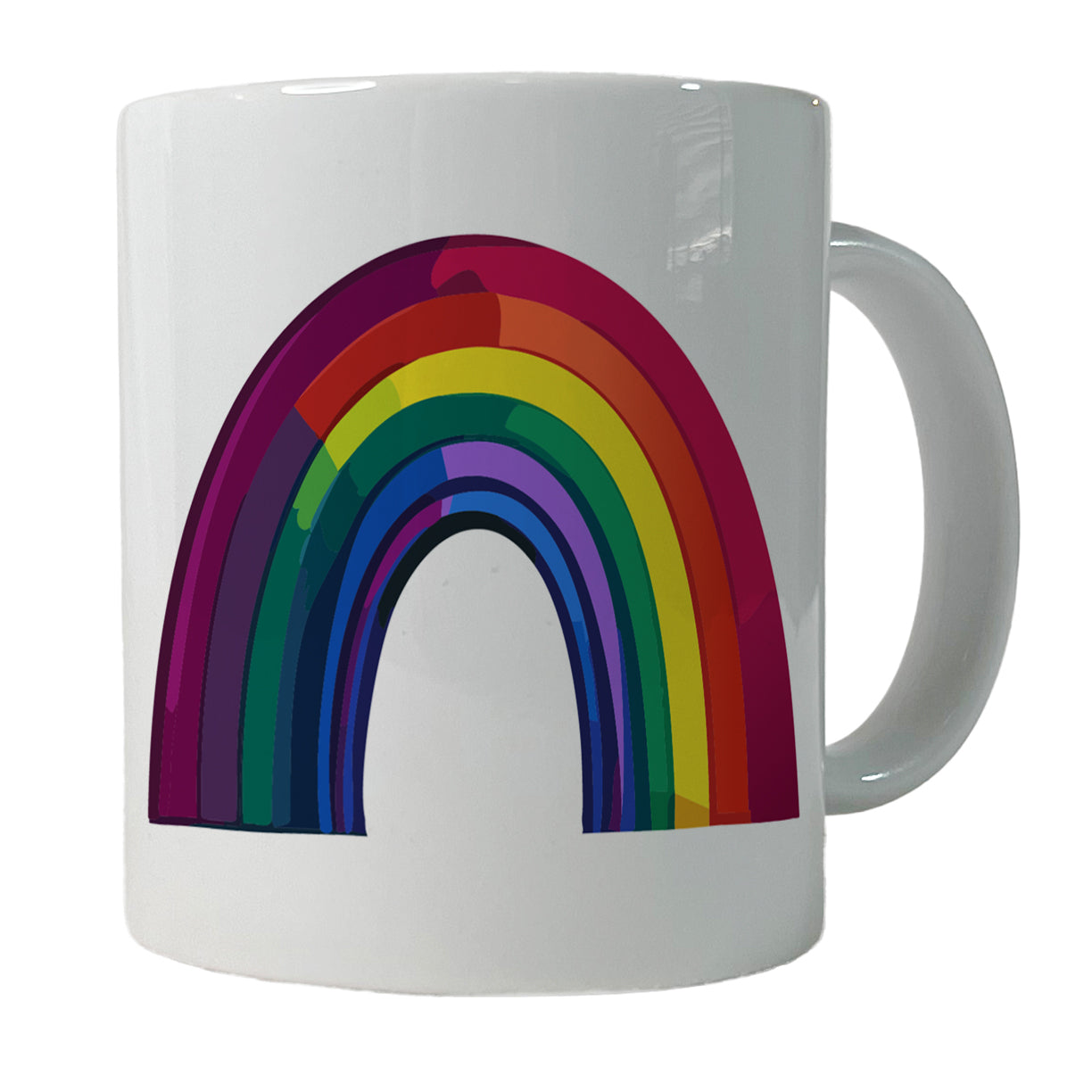 Rainbow Pride Gay LGBTQ Ceramic Tea Coffee Mug Cup - 11oz