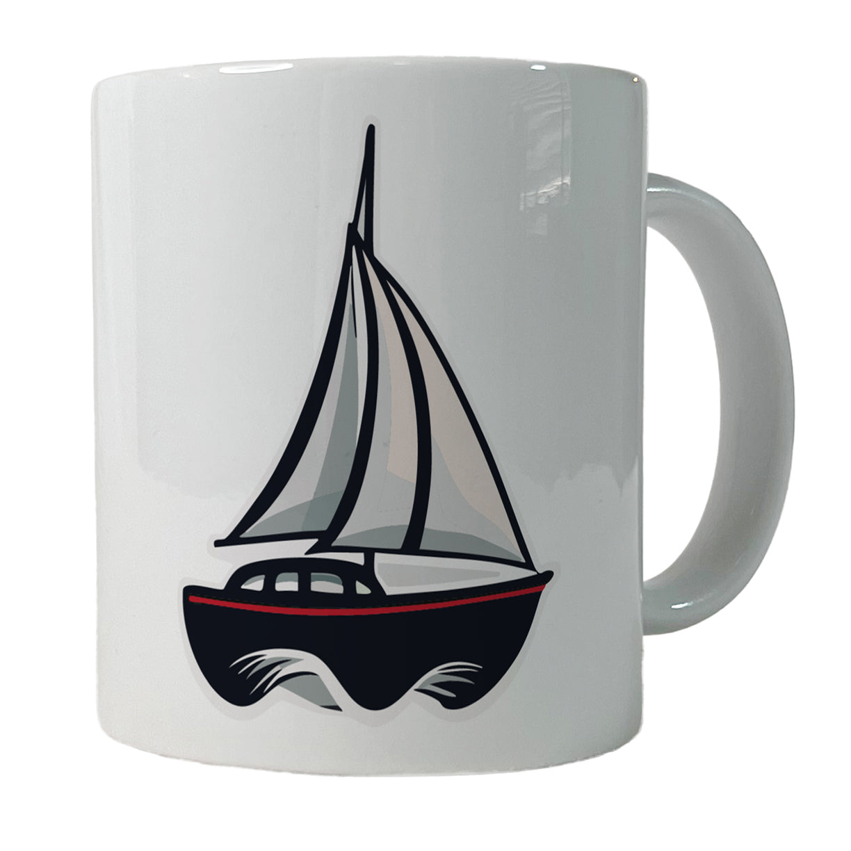 Sailboat Sail Boat Sailing Cute Ceramic Tea Coffee Mug Cup - 11oz