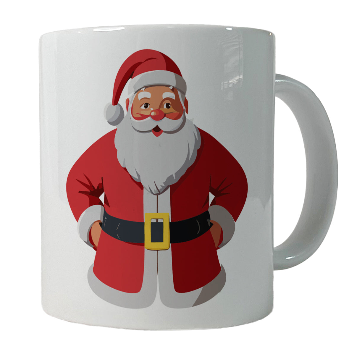 Santa Claus Christmas Ceramic Tea Coffee Mug Cup - 11oz