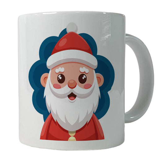 Santa Cute Xmas Christmas Ceramic Tea Coffee Mug Cup - 11oz