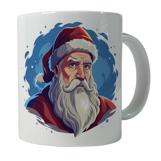 Santa Father Christmas Xmas Ceramic Tea Coffee Mug Cup - 11oz