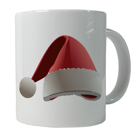 Santa Hat Christmas Ceramic Tea Coffee Mug Cup - 11oz