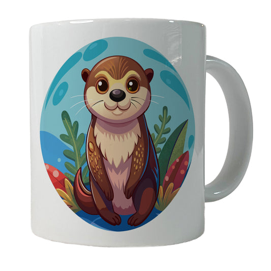 Sea Otter Cute Ceramic Tea Coffee Mug Cup - 11oz