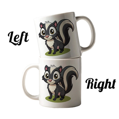 Skunk Cute Ceramic Tea Coffee Mug Cup - 11oz