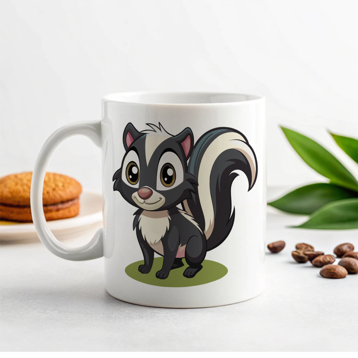 Skunk Cute Ceramic Tea Coffee Mug Cup - 11oz