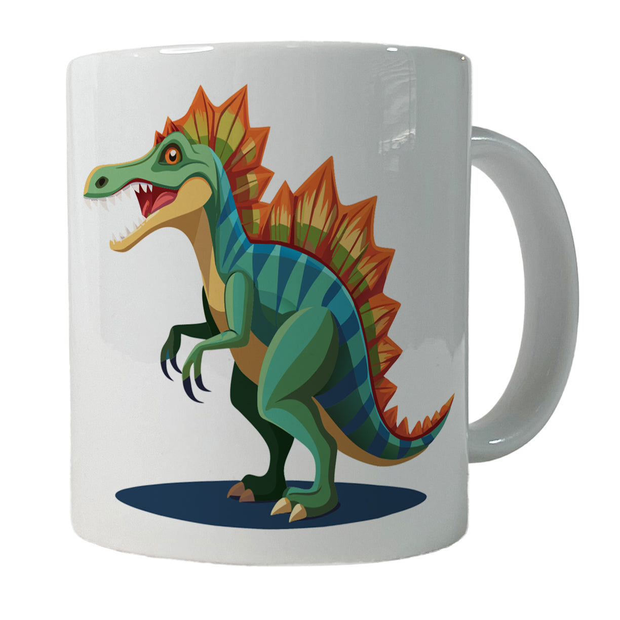 Spinosaurus Dinosaur Ceramic Tea Coffee Mug Cup - 11oz