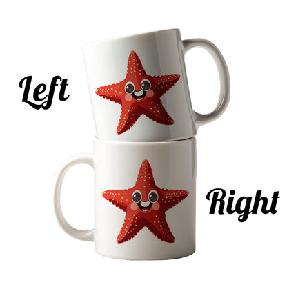 Starfish Star Fish Ocean Animal Funny Ceramic Tea Coffee Mug Cup - 11oz