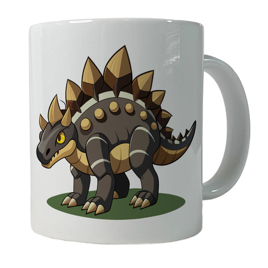 Stegosaurus Armored Dinosaur Ceramic Tea Coffee Mug Cup - 11oz