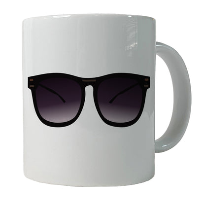 Sunglasses Black Summer Vacation Ceramic Tea Coffee Mug Cup - 11oz