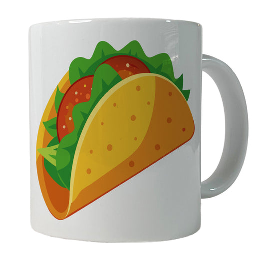 Taco Crispy Mexican Food Ceramic Tea Coffee Mug Cup - 11oz