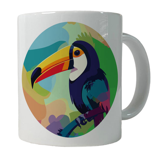 Toucan Tucan Tropical Bird Ceramic Tea Coffee Mug Cup - 11oz