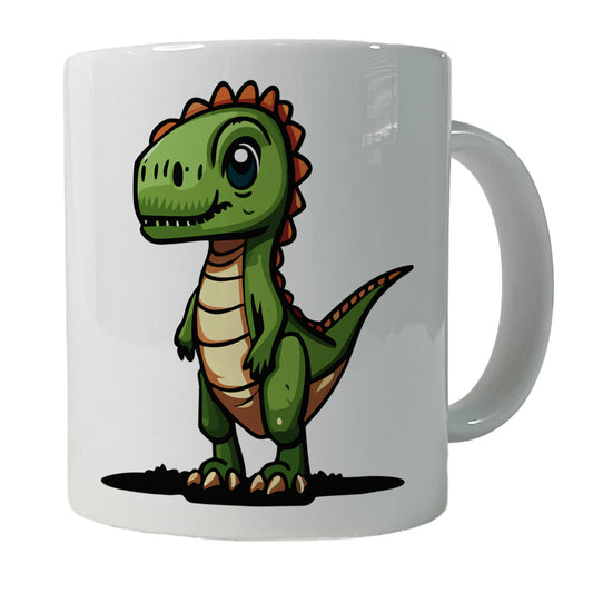 T-Rex Tyrannosaurus Dinosaur Cute Ceramic Tea Coffee Mug Cup - 11oz