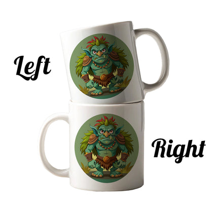 Troll Ogre Ugly Ceramic Tea Coffee Mug Cup - 11oz