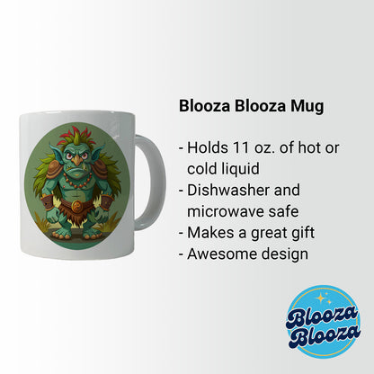 Troll Ogre Ugly Ceramic Tea Coffee Mug Cup - 11oz