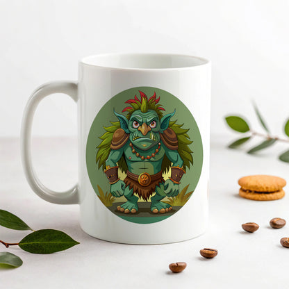 Troll Ogre Ugly Ceramic Tea Coffee Mug Cup - 11oz