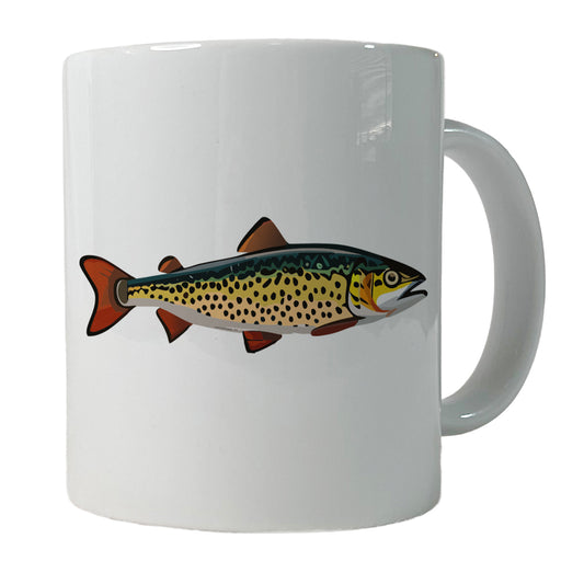 Trout Fish Fishing Ceramic Tea Coffee Mug Cup - 11oz