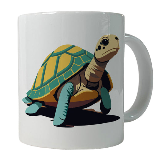 Turtle in the Wild Ceramic Tea Coffee Mug Cup - 11oz