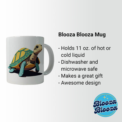 Turtle in the Wild Ceramic Tea Coffee Mug Cup - 11oz
