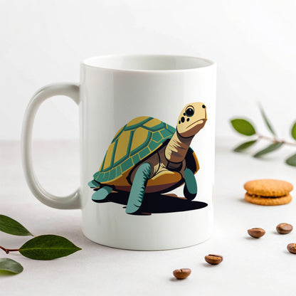 Turtle in the Wild Ceramic Tea Coffee Mug Cup - 11oz
