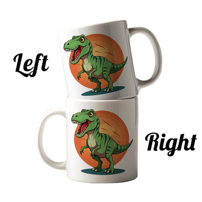 Tyrannosaurus T-Rex Dinosaur Ceramic Tea Coffee Mug Cup - 11oz