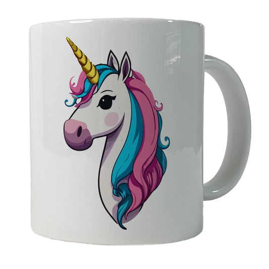 Unicorn Head Beautiful Ceramic Tea Coffee Mug Cup - 11oz