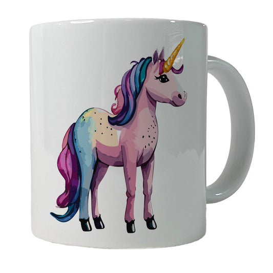 Unicorn Standing Colorful Ceramic Tea Coffee Mug Cup - 11oz