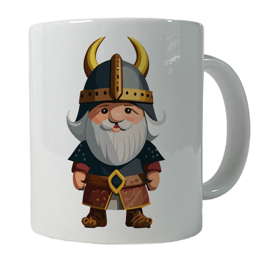 Viking Cute Standing Ceramic Tea Coffee Mug Cup - 11oz