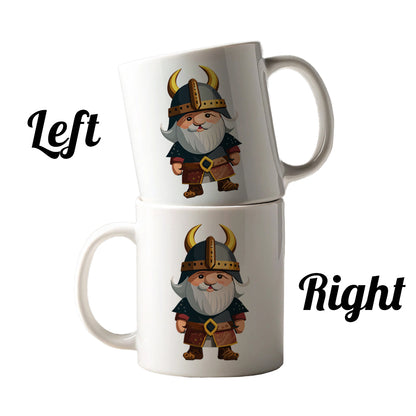 Viking Cute Standing Ceramic Tea Coffee Mug Cup - 11oz