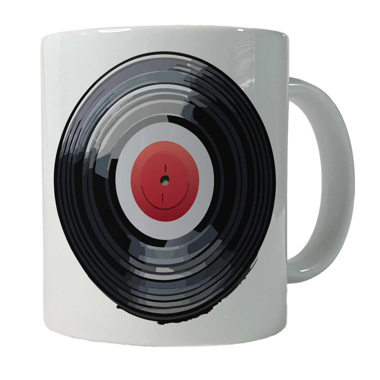 Vinyl Record Music Retro Ceramic Tea Coffee Mug Cup - 11oz