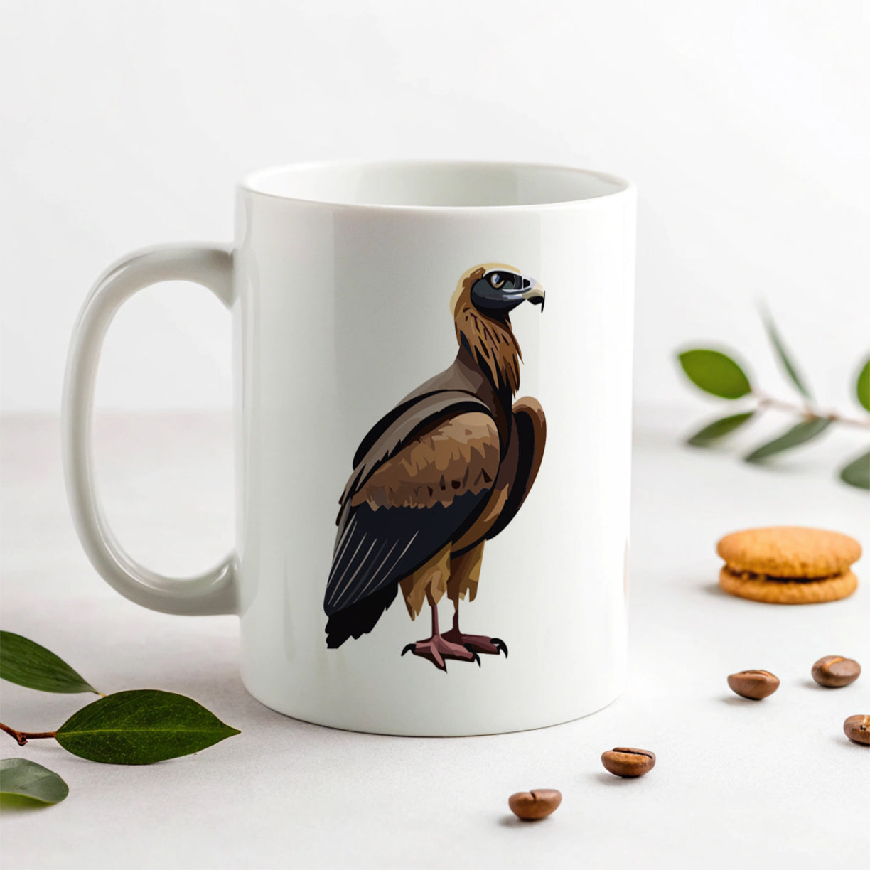 Vulture Bird of Prey Ceramic Tea Coffee Mug Cup - 11oz