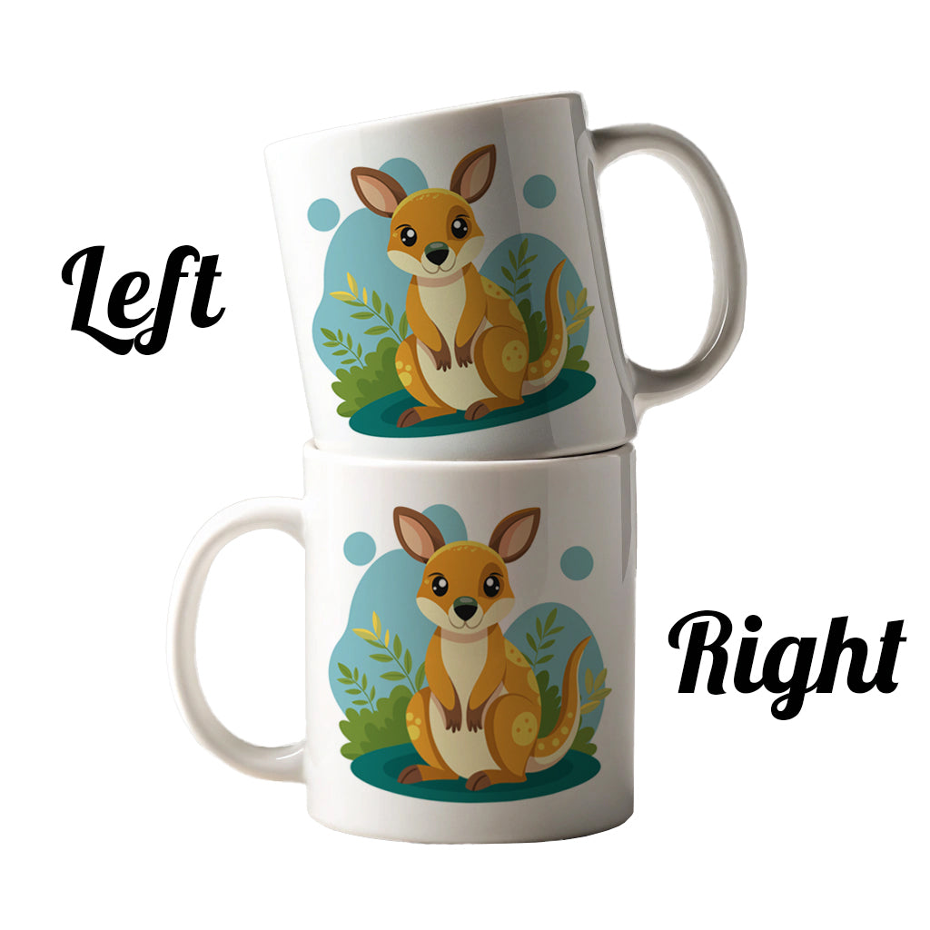Wallaby Small Kangaroo Cute Australian Animal Ceramic Tea Coffee Mug Cup - 11oz