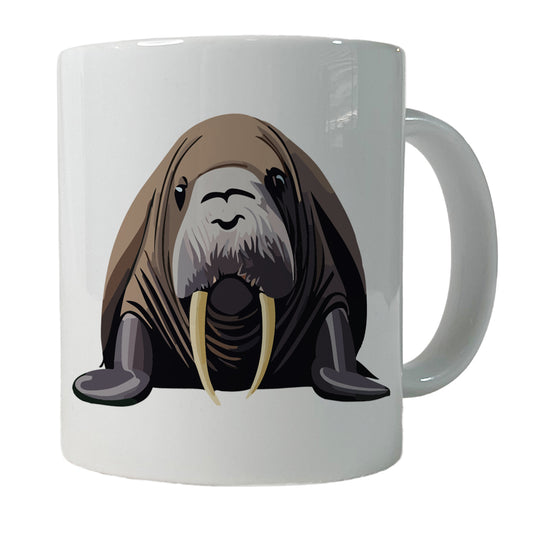 Walrus Sea Ocean Animal Ceramic Tea Coffee Mug Cup - 11oz