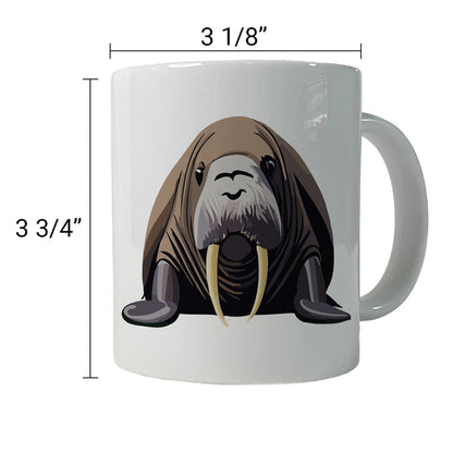 Walrus Sea Ocean Animal Ceramic Tea Coffee Mug Cup - 11oz