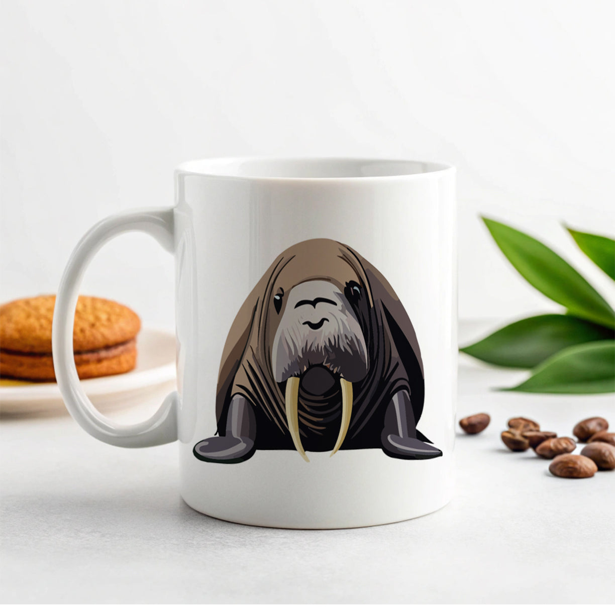 Walrus Sea Ocean Animal Ceramic Tea Coffee Mug Cup - 11oz