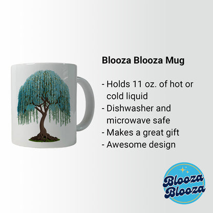 Weeping Willow Tree Ceramic Tea Coffee Mug Cup - 11oz