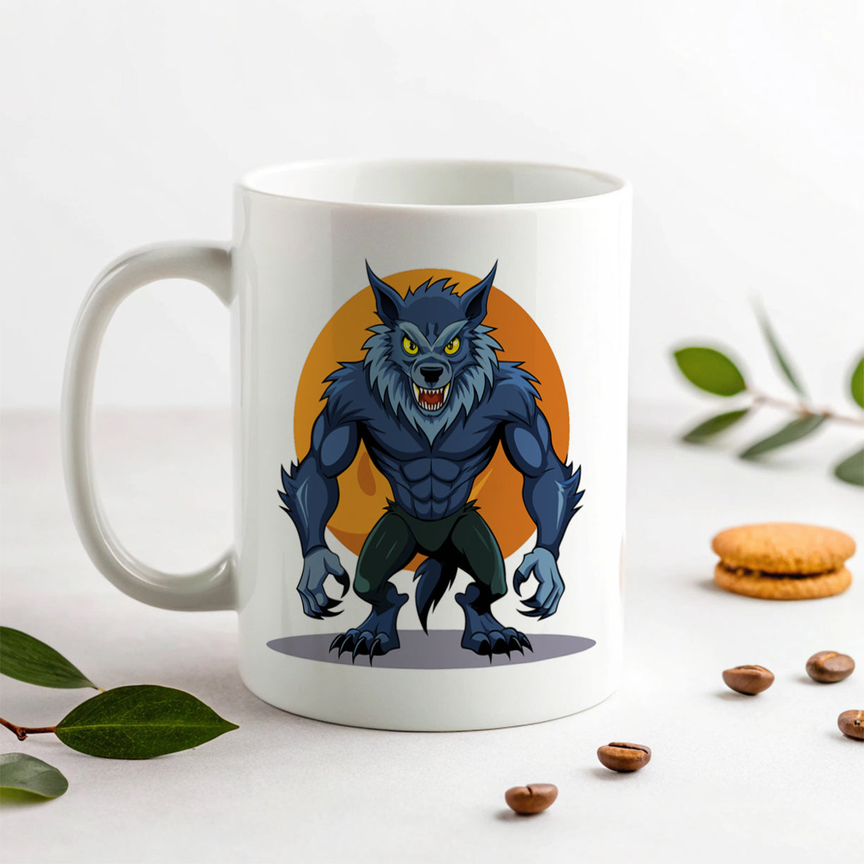 Werewolf Scary Ceramic Tea Coffee Mug Cup - 11oz