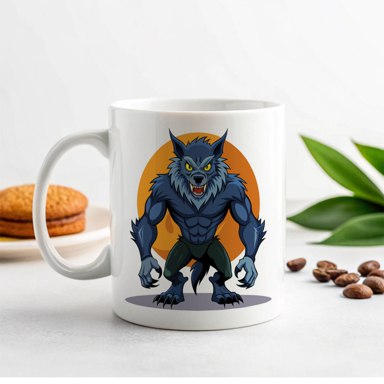 Werewolf Scary Ceramic Tea Coffee Mug Cup - 11oz